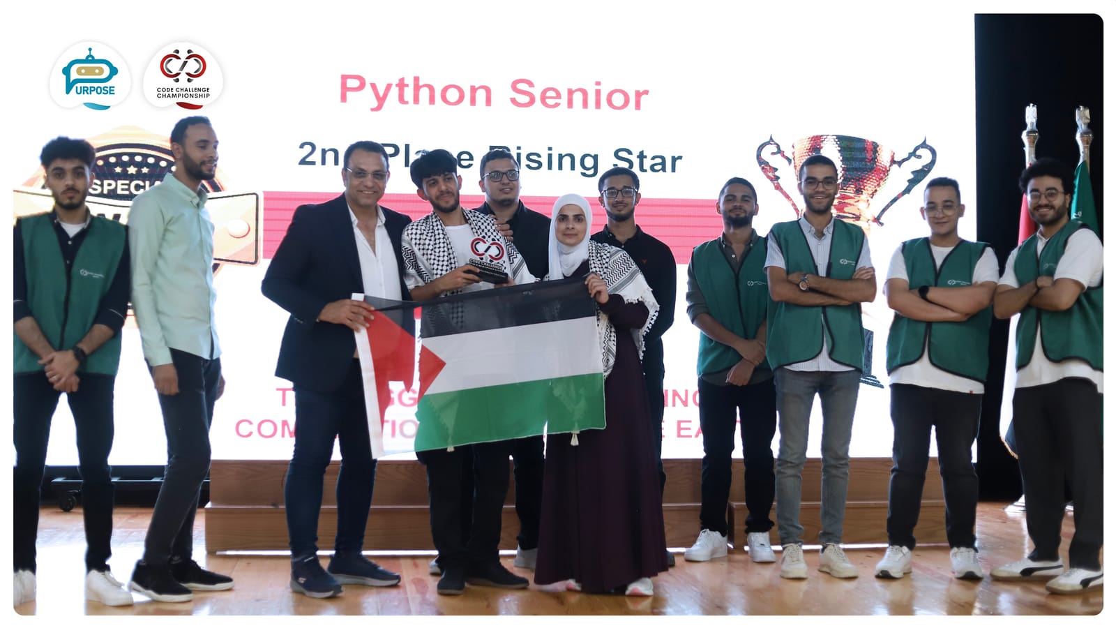 طلاب أكاديمية Purpose يحققون مراتب عليا في مسابقة Code Challenge الدولية في مصر